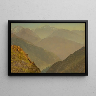 Frederic Edwin Church - The Watzmann and Goell near Berchtesgeden.webp