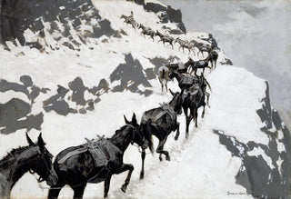 Frederic Remington - The Mule Pack.webp