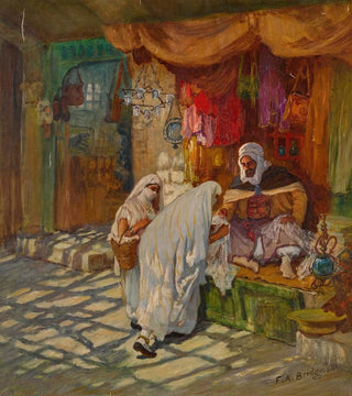 Frederick Arthur Bridgman - The Bazaar.webp