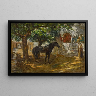 Frederick Arthur Bridgman - Village in the Sahara.webp