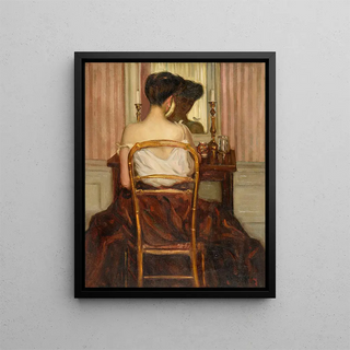 Frederick Carl Frieseke - Devant la glace.webp