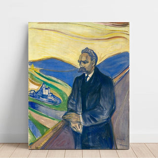 Friedrich Nietzsche - Edvard Munch | Reproduction Tableau Décoration murale affiche copie
