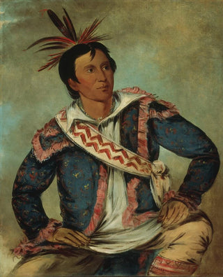 George Catlin - HTchooTcKnee Snapping Turtle a HalfBreed.webp