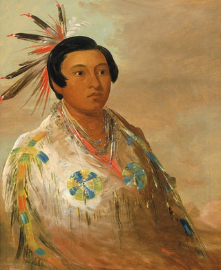 George Catlin - Heedohgeats a Young Man.webp