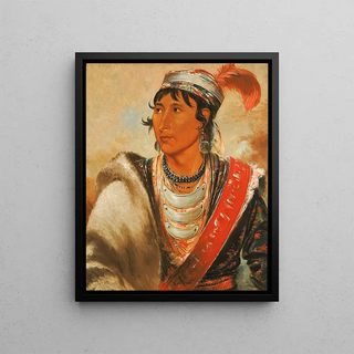 George Catlin - Lhshee The Licker called Creek Billy.webp