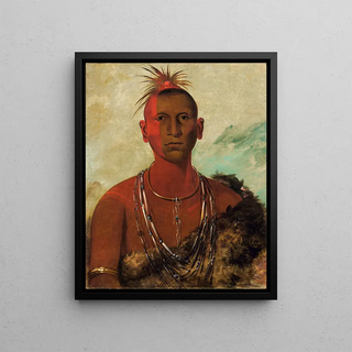 George Catlin - NhSesKuk Whirling Thunder Eldest Son of Black Hawk.webp