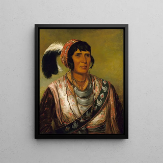 George Catlin - OsCeOL The Black Drink a Warrior of Great Distinction.webp