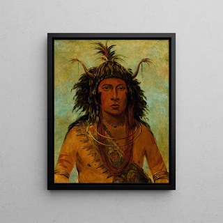 George Catlin - SaySayGon Hail Storm War Chief.webp