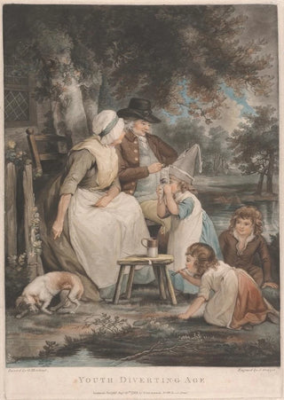 George Morland - Youth Diverting Age.webp