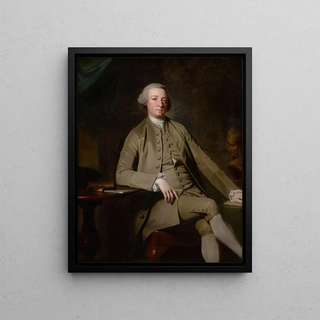 George Romney - Portrait of a Gentleman seated probably William Suddel of Lancaster.webp