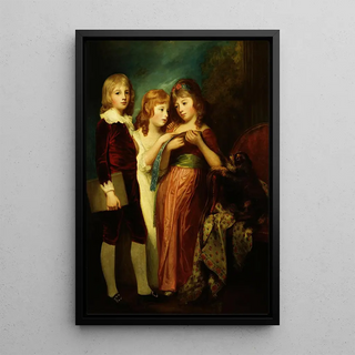 George Romney - The Hartley Children.webp
