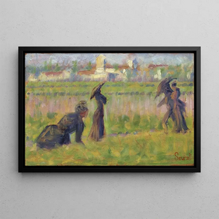 Georges Seurat - Figures in a Landscape.webp