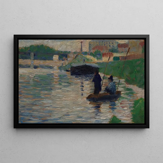 Georges Seurat - View of the Seine.webp