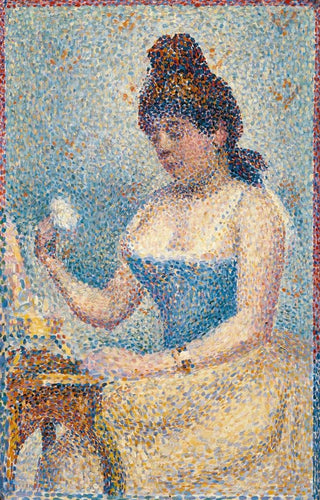 Georges Seurat - Young Woman Powdering Herself.webp