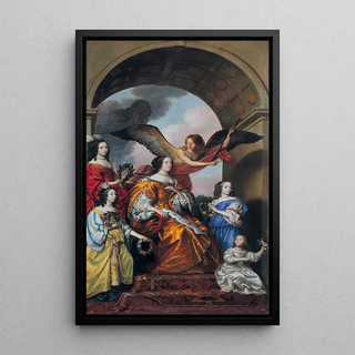 Gerard van Honthorst - Amalia and her Daughters watching the Triumph of Frederik Hendrik.webp