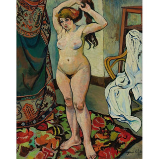 Gilbert Nue Se Coiffant - Suzanne Valadon | Reproduction Tableau Décoration murale affiche copie