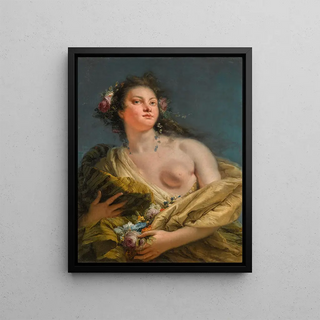 Giovanni Battista Tiepolo - Portrait Of A Lady As Flora.webp
