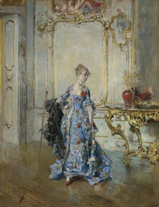 Giovanni Boldini - The Last Glance In The Mirror.webp