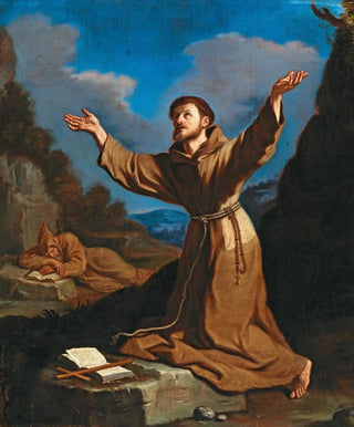 Guercino - Saint Francis receiving the Stigmata.webp