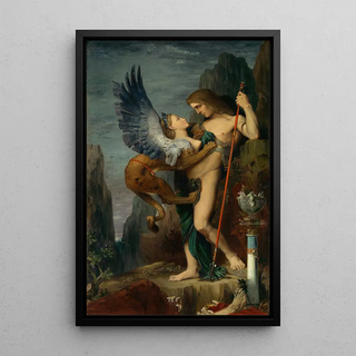 Gustave Moreau - Oedipus and The Sphinx.webp