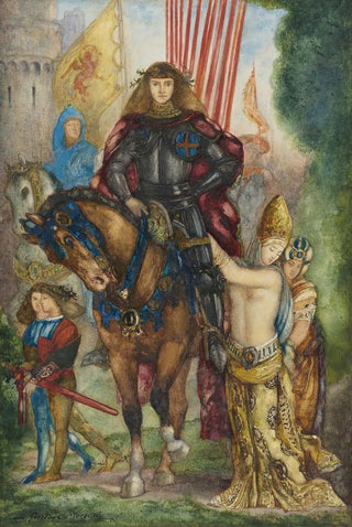 Gustave Moreau - Retre et captives.webp