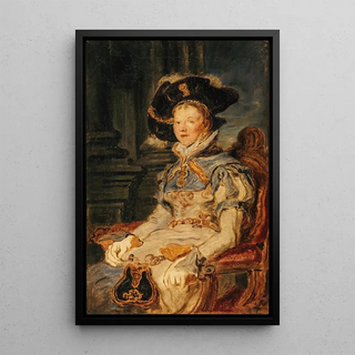 Hans Canon - Sketch for a Portrait of a Woman in Renaissance Costume.webp