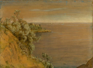 Hans Thoma - Bei Lerici am Golf von La Spezia.webp