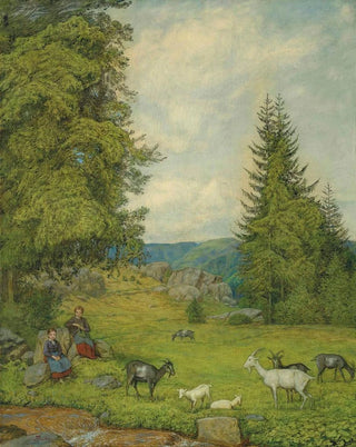 Hans Thoma - Kinder Mit Ziegenherd.webp
