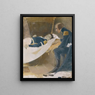 Helene Schjerfbeck - The death of Wilhelm von Schwerin.webp