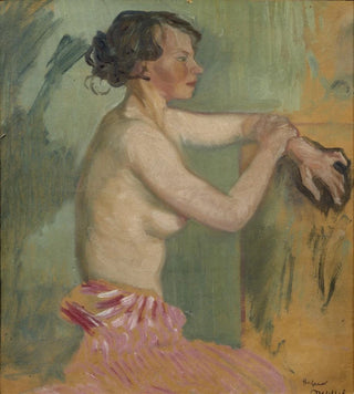 Helmer Osslund - Study of a Model.webp