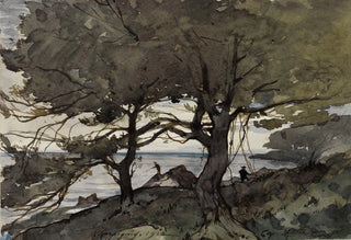 HenriJoseph Harpignies - Vue prise au Cap Martin.webp