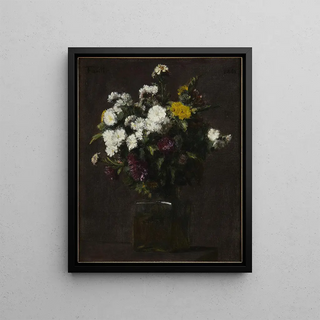 Henri FantinLatour - Vase of Flowers.webp