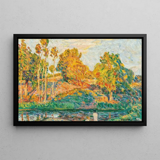 Henri Lebasque - Au bord de la rivire.webp