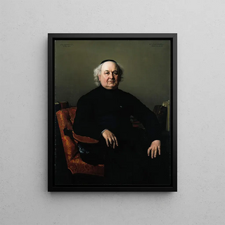 Henri Lehmann - Jean Louis Gabriel Rector Of Saint Merri.webp