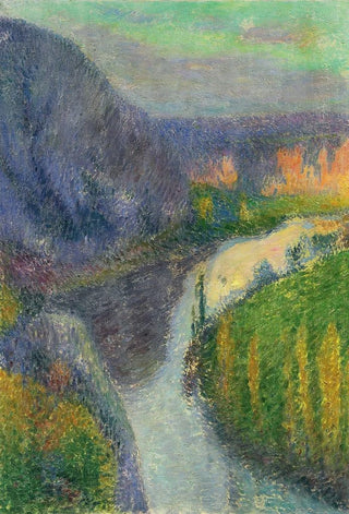 Henri Martin - La Valle Du Lot Prs De SaintCirq Lapopie.webp