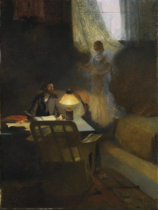 Henri Martin - Le Philosophe ou LInspiration du Pote.webp