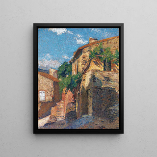 Henri Martin - Maisons Collioure.webp