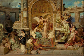 Henryk Siemiradzki - Stage curtain in the Krakw theatre sketch.webp