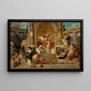 Henryk Siemiradzki - Stage curtain in the Krakw theatre sketch.webp