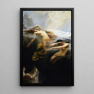 Herbert James Draper - The Mists Of The Mountains.webp