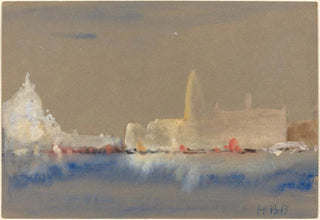 Hercules Brabazon Brabazon - The Salute and the Palazzo Ducale from the Bacino di San Marco.webp