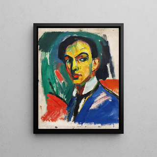 Hermann Stenner - Skizze zu einem Selbstbildnis.webp