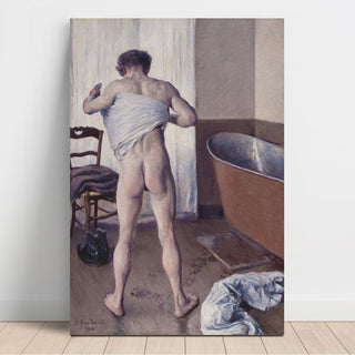 Homme au Bain - Gustave Caillebotte | Reproduction Tableau Décoration murale affiche copie