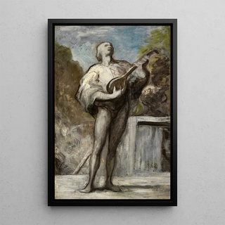Honor Daumier - The Troubadour.webp