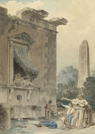 Hubert Robert - Charitable Ladies.webp