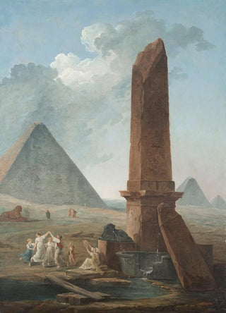 Hubert Robert - The Farandole amidst Egyptian Monuments (Case Conflict).webp