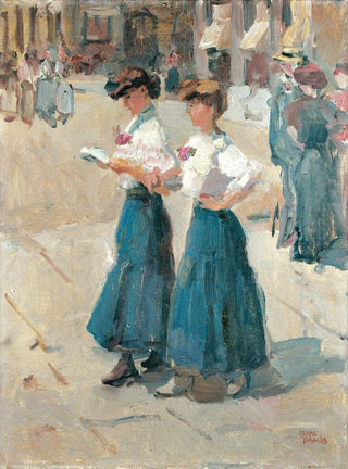 Isaac Israls - Midinettes On The Plce Vendome Paris.webp