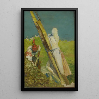 Jacek Malczewski - At the shadoof.webp