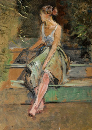 Jacek Malczewski - Study of a girl.webp