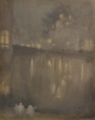 James Abbott McNeill Whistler - Nocturne Grey and GoldCanal Holland.webp